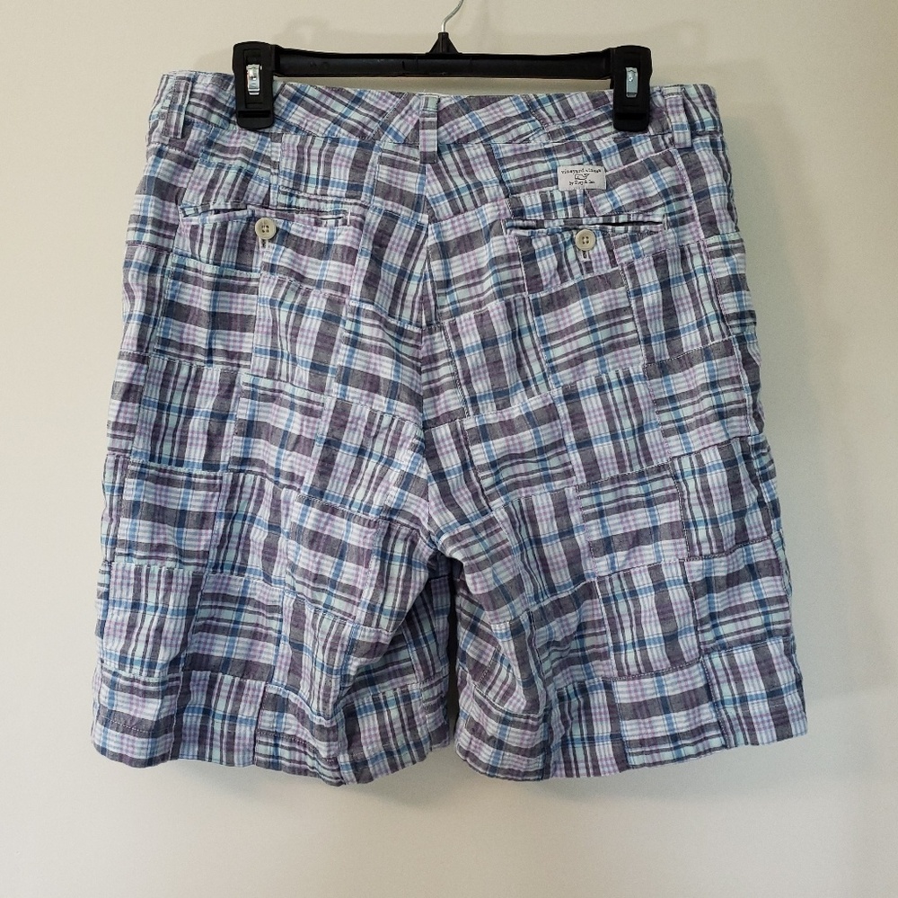 Vineyard Vines Mens Plaid Shorts Size 33